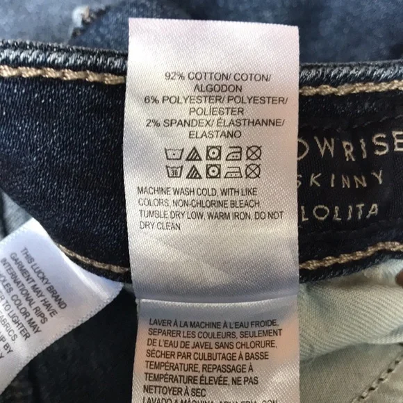 LUCKY BRAND skinny jeans - Lolita - Picture 6 of 6